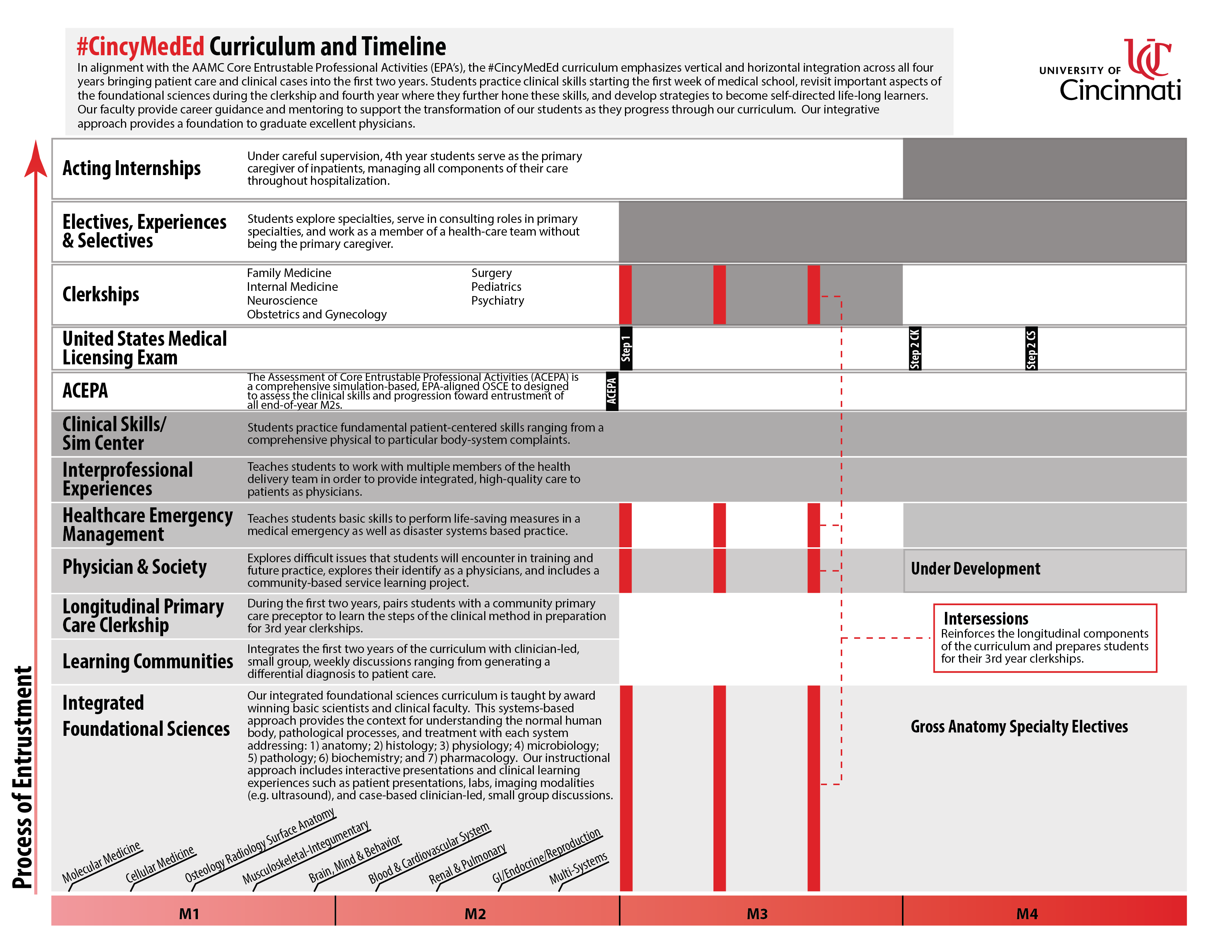 curriculumtimeline-01 A timeline of the UC Medical Education Curriculum
