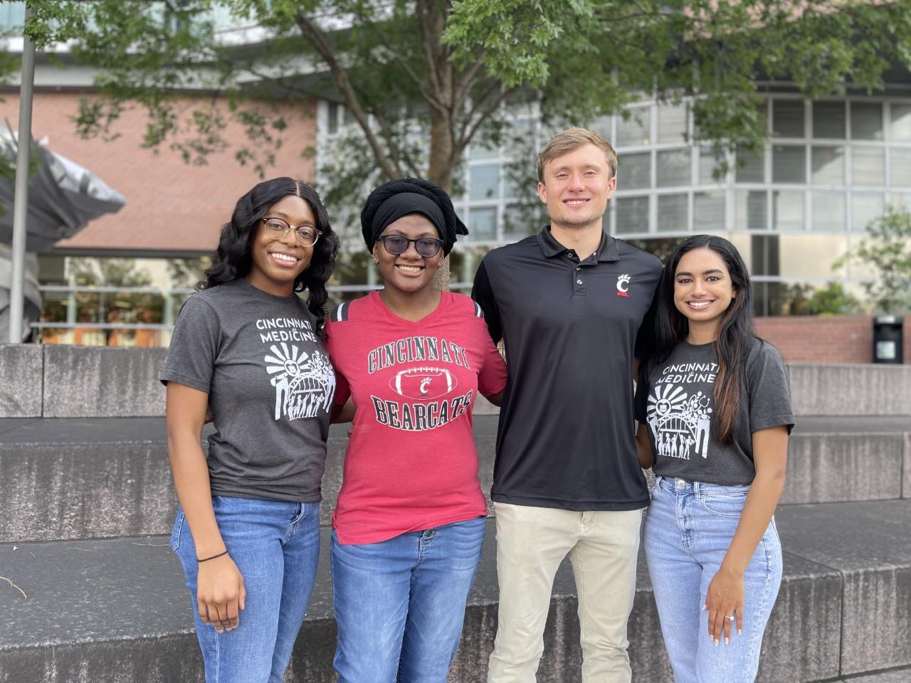 Students picture of four students