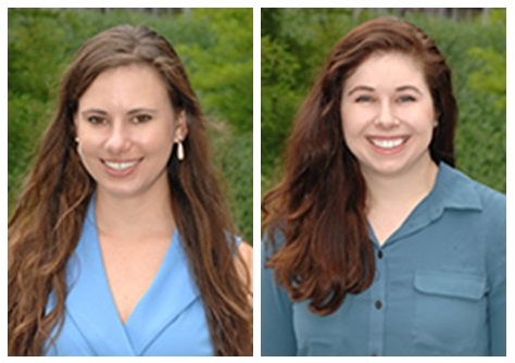 Mary Bedard and Lauren Falkenberg