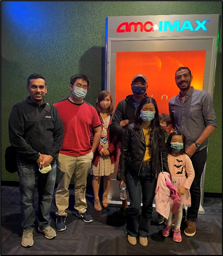 Resident night out at the movies Resident night out at the movies