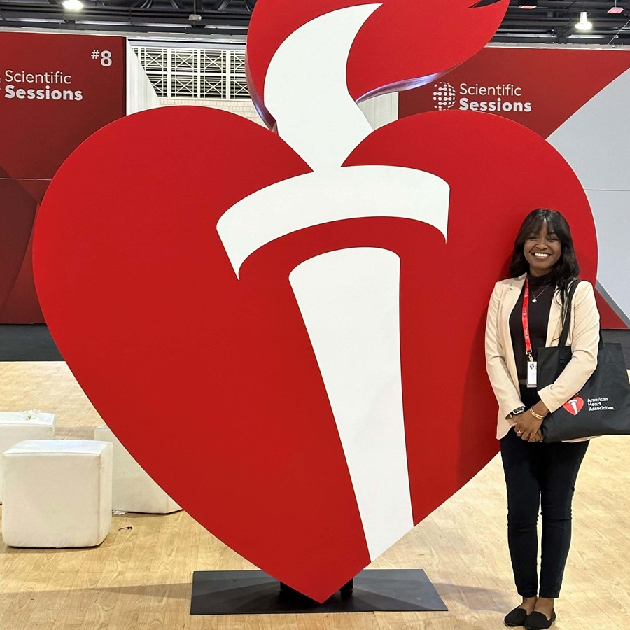 VanessaAHAimage Vanessa Turkson 2023 Kline Award Winner AHA meeting