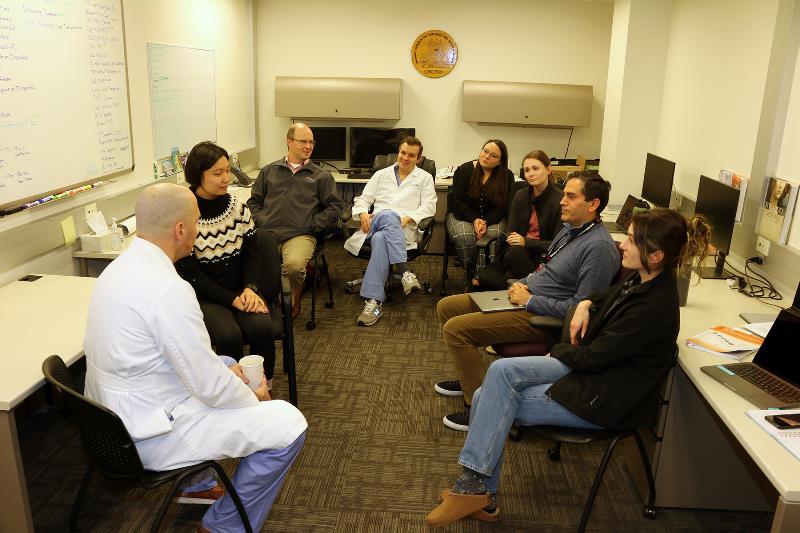 Image of the CROSS Team meeting